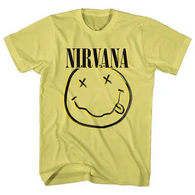 Obrázok produktu pre Nirvana Inverse Happy Face Yellow S Tričko