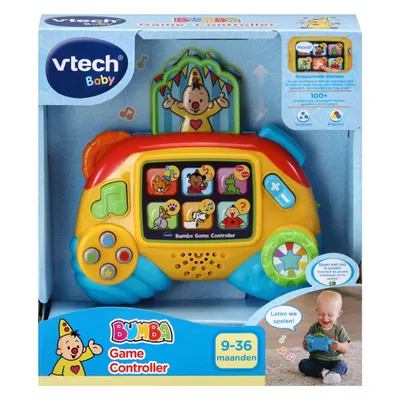 Immagine prodotto di VTech Bumba Game Controller, 0,75 anni, suoni, funzione parlante, AAA, plastica, multicolore