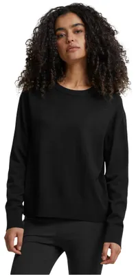 Imagen del producto de Suéter de punto para mujer Urban Classics, cuello redondo, color negro - Talla XS