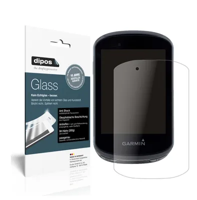 Produktbild von 1x Schutzfolie für Garmin Edge 830 matt - Anti-Shock 9H Folie dipos Glass Kunststoffglas