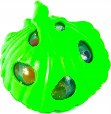 Produktbild von Muschel Anti-Stress Spielzeug - Bunter Squishy Squeeze Toy zum Kneten & Relaxen