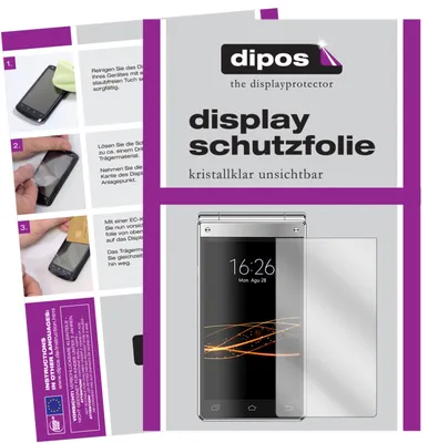 Produktbild von 6x Schutzfolie für VKWORLD T2 Plus klar Displayschutzfolie Folie Display Schutz