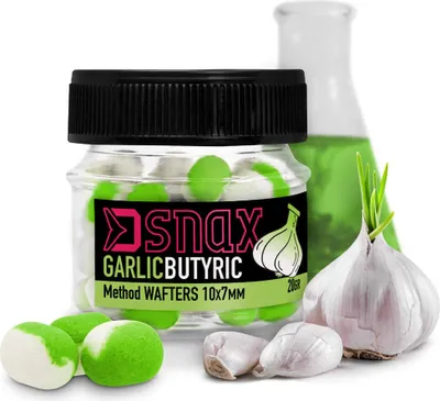 Produktbild von Delphin D Snax Waft 7 x 5,5 mm 20 g Knoblauch-Buttersäure Dumbells