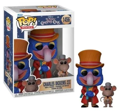 Image de FUNKO POP ! - Movie - The Muppets Holiday Charles Dickens Gonzo with Rizzo #1456