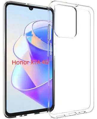 Produktbild von Mobigear Basics Transparente Handyhülle für Honor X7A – Flexible TPU-Hülle, transparent