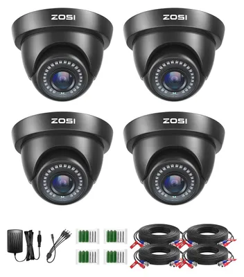 Obrázek produktu pro Bezpečnostní kamera, rozlišení 1080p HD, noční vidění, černá