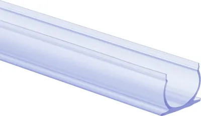 Produktbild von Profil PVC 1m für LED Neon Flexibel Rund 360 Einfarbig Transparent