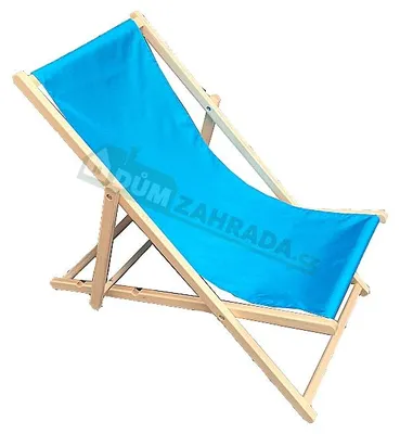 Produktbild von Gartenliege „Klassiker“ in Hellblau