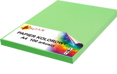 Produktbild von Farbpapier A4 120g grün pastell 100 Blatt