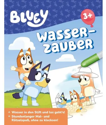 Produktbild von Bluey Malbuch Wasserzauber: Wassermalbuch ab 3 Jahren
