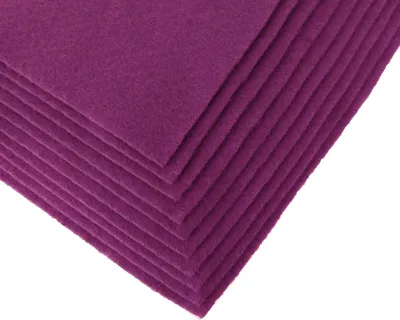 Produktbild von Bastelfilz Bögen 10er-Pack flex Filz A4, Stärke 1,5-2mm, Filzplatte, 50 Farben