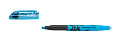 Zdjęcie produktu dla Pilot FriXion Light, 1 szt., Niebieski, Końcówka pędzlowa, Czarny, Niebieski, Okrągły, 4 mm