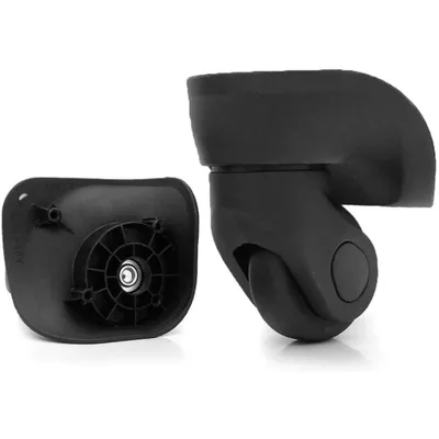 Produktbild von Ersatzräder für Weichschalen Hartschalen-Koffer Gepäck und Reisekoffer,Paare, Schwarz