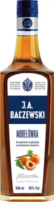 Obrázek produktu pro Vodka J.A. Baczewski Morelowka 500 ml