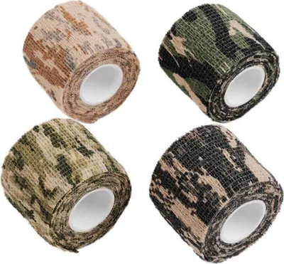 Produktbild von 4er Set Tarntape, Tarnband, Klebeband Gewebeband Camouflage Camo Army Tape