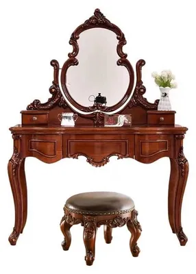 Image de Table de maquillage Table de toilette Table de maquillage Coiffeuse