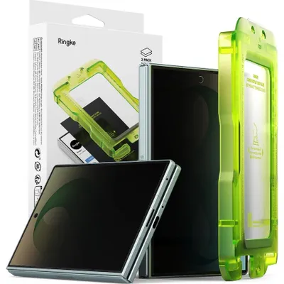 Produktbild von Sichtschutzglas mit Applikator für Galaxy Z Fold8, Ringke Easy Slide Privacy 360, 2 Stück