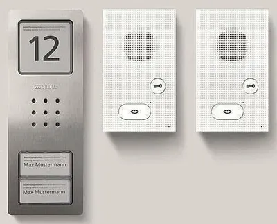 Zdjęcie produktu dla SET CAB 850-2 E/W Audio-Set Siedle Basic (210008743-00)