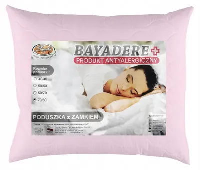Produktbild von ZBYSZKO I BAYADERE+ Antiallergisches Kissen 70x80 cm Rosa