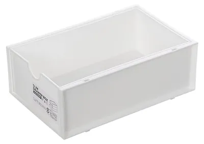 Zdjęcie produktu dla Pojemnik na biurko, plastikowy, do biurka, organizer na kosmetyki, artykuły papiernicze, z szufladą, biały