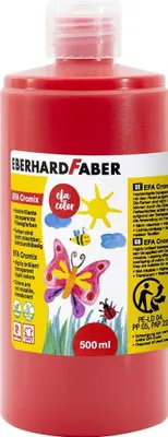 Produktbild von Transparentfarbe EFA Cromix, 500 ml rot