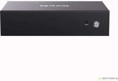 Image de Commutateur Tenda TEG2205D, 5 ports Ethernet, 10 Gbit/s, noir, 103x85x64mm
