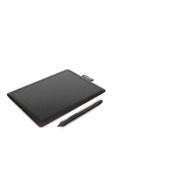 Produktbild von Wacom One by Small, Kabelgebunden, 2540 lpi, 152 x 95 mm, USB, Stift, Schwarz