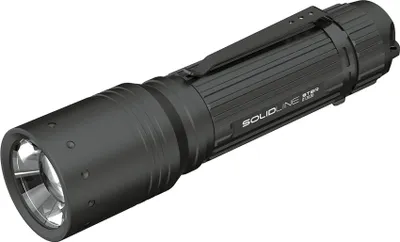 Produktbild von SOLIDLINE Taschenlampe Aufladbar ST8R mit Clip 600 lm