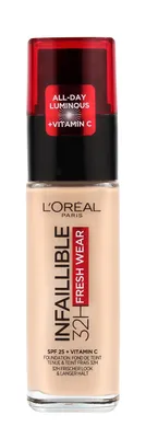 Zdjęcie produktu dla L'oreal_Infaillible 32H Fresh Wear Foundation Długotrwały Podkład Do Twarzy 100 Linen 30Ml