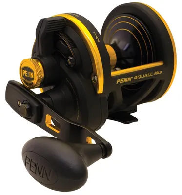 Produktbild von Penn Squall Lever Drag Reel 40 - Rechtshand Multirolle
