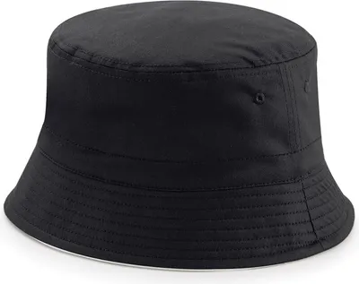 Obrázok produktu pre Beechfield obojstranný klobúk / slnečný klobúk / rybársky klobúk RW4070 (S/M) (čierna/svetlo šedá)