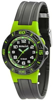 Produktbild von SINAR Uhr Junge Kinderuhr Resin schwarz
