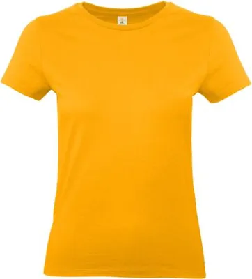 Produktbild von Damen-T-Shirt, Kurzarm - B&C #E190/W - apricot - Größe S