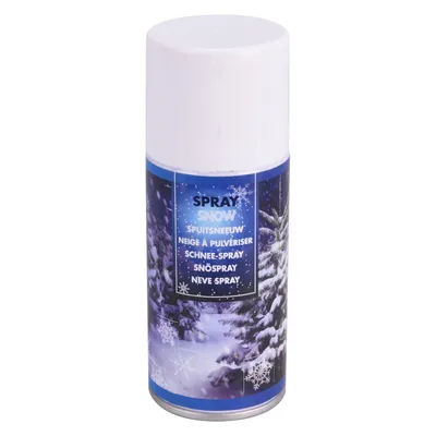 Produktbild von Weißer Kunstschnee in Sprühdose für winterliche und festliche Dekorationen, 150 ml
