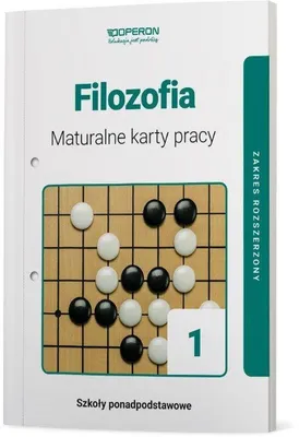 Zdjęcie produktu dla Filozofia 1 Maturalne karty pracy Czesc 1 Zakres rozszerzony