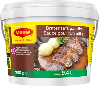 Image de Maggi jus de rôti pâteux arôme fin riche paquet 900g