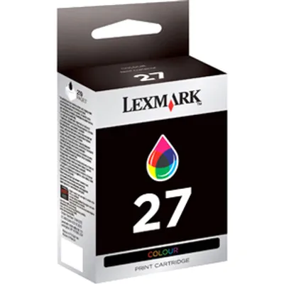 Produktbild von Lexmark No.27 Moderate Use Color Print Cartridge BLISTER, Tintenstrahl