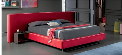 Obrázek produktu pro Design dvoulůžkové hotelové postele Látka ložnice Postel Itálie Nábytek