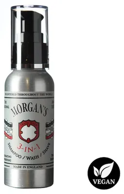 Produktbild von Morgan's Gel 3-in-1 Shampoo/Wash/Shave