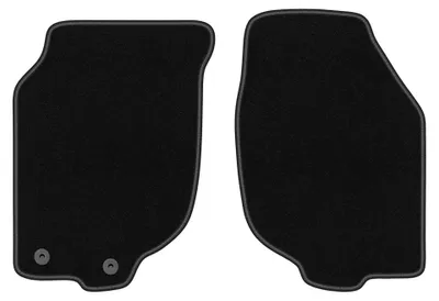 Immagine prodotto di Tappetini anteriori in moquette per Rover 200 2000-2005 (hatchback) – 2 pezzi, neri, su misura – Wielganizator BASIC