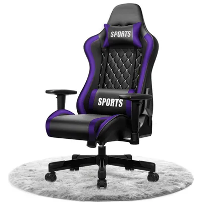 Produktbild von Hiazurm Gaming Stuhl, Ergonnomischer Gaming Sessel, Schreibtischstuhl, verstellbare Rückenlehne, Gaming stuhl 150 kg, Gamer Stuhl