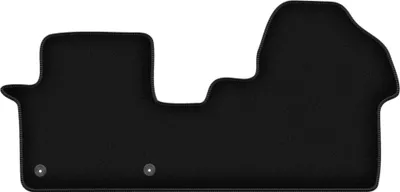Image de Wielganizator Tapis avant de sol velours sur-mesure pour Citroen Jumpy III (2018-, 3 rangées) noir, jeu 2 pièces, fixations