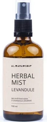 Produktbild von HERBAL MIST | BIO LAVENDELWASSER Natürliches Gesichtswasser aus Bio-Lavendelblüten destilliert 100 ml