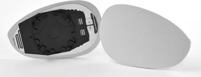 Produktbild von Spiegelglas passend für Fiat 500 312 10/ 2007 - Rechts 71740497 71740498 Johns