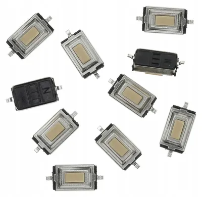 Immagine prodotto di Rosfix Interruttore Tattile Monostabile SMT 3x6 h=2,5 mm, Set da 10.