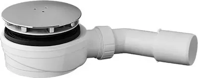 Produktbild von Ablaufgarnitur Siphon Dusche Chrom