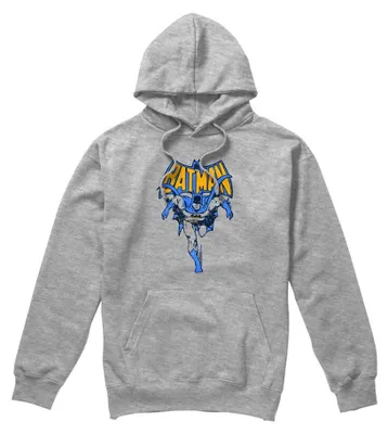 Immagine prodotto di Batman - Felpa con cappuccio unisex, per uomo/donna, stile vintage TV40765 (taglia L) (Sport Heide)