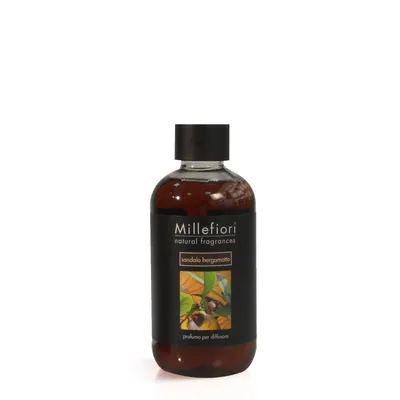 Obrázok produktu pre Millefiori Milano SANDALO BERGAMOTTO - Náplň do difuzéra 250 ml
