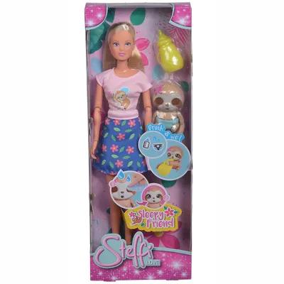 Image de Poupée Steffi Avec Ami Endormi