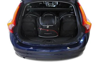 Produktbild von Volvo V60 Cross Country 2015-2018 Kofferraumtaschen Set 4 Stk